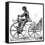 Velocipede, 1866-null-Framed Stretched Canvas