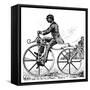 Velocipede, 1866-null-Framed Stretched Canvas