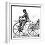 Velocipede, 1866-null-Framed Giclee Print