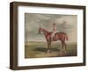 'Velocipede, Winner of the St. Leger, 1828', c1828, (1929)-Edward Duncan-Framed Giclee Print