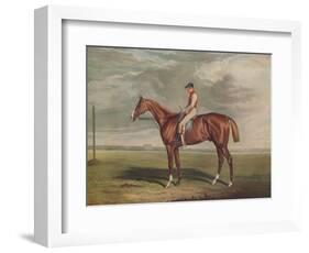 'Velocipede, Winner of the St. Leger, 1828', c1828, (1929)-Edward Duncan-Framed Giclee Print