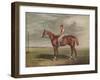 'Velocipede, Winner of the St. Leger, 1828', c1828, (1929)-Edward Duncan-Framed Giclee Print