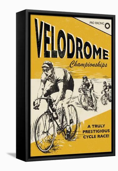 Velodrome-Rocket 68-Framed Stretched Canvas