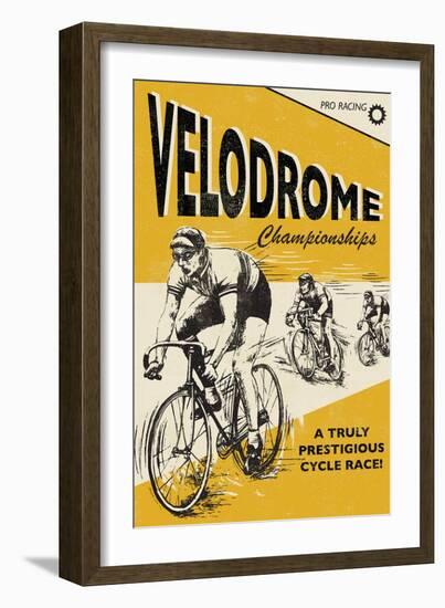 Velodrome-Rocket 68-Framed Giclee Print