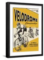 Velodrome-Rocket 68-Framed Giclee Print