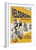 Velodrome-Rocket 68-Framed Giclee Print