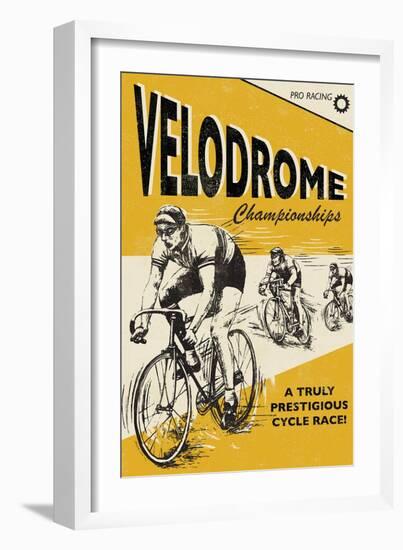 Velodrome-Rocket 68-Framed Giclee Print