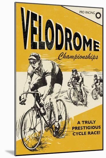 Velodrome-Rocket 68-Mounted Giclee Print