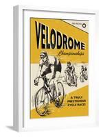 Velodrome-Rocket 68-Framed Giclee Print