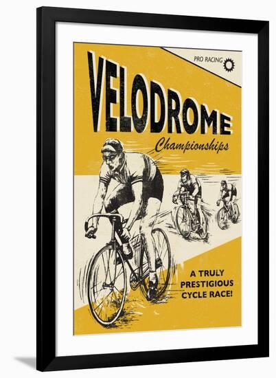 Velodrome-Rocket 68-Framed Giclee Print