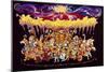 Velvet Carousel-Bill Bell-Mounted Giclee Print