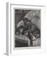 Velvet Paws-Fannie Moody-Framed Giclee Print