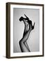 Velvet Pumps-1x Studio III-Framed Photographic Print