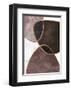 Velvet Shapes 4-Design Fabrikken-Framed Art Print