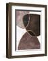 Velvet Shapes 4-Design Fabrikken-Framed Art Print