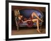 Velvet-John Silver-Framed Art Print