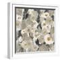 Velvety Florals Neutral II-Silvia Vassileva-Framed Art Print