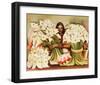 Vendedora Alcatraces-Diego Rivera-Framed Art Print