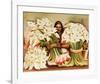 Vendedora Alcatraces-Diego Rivera-Framed Art Print