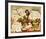 Vendedora Alcatraces-Diego Rivera-Framed Art Print