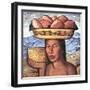 Vendedoras De Tunas-Alfredo Ramos Martinez-Framed Art Print