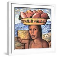Vendedoras De Tunas-Alfredo Ramos Martinez-Framed Art Print