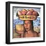 Vendedoras De Tunas-Alfredo Ramos Martinez-Framed Art Print