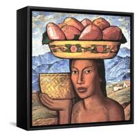 Vendedoras De Tunas-Alfredo Ramos Martinez-Framed Stretched Canvas