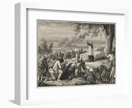 Vendee : Catholics-null-Framed Photographic Print