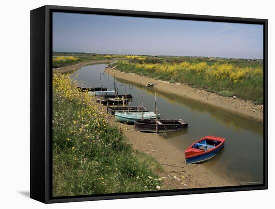 Vendee, Ile d'Olonne, Western Loire, Pays De La Loire, France-Michael Busselle-Framed Stretched Canvas