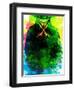 Vendetta Watercolor 2-Lora Feldman-Framed Art Print