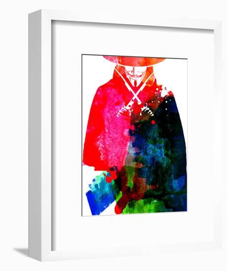 Vendetta Watercolor-Lora Feldman-Framed Art Print