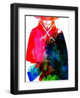 Vendetta Watercolor-Lora Feldman-Framed Art Print