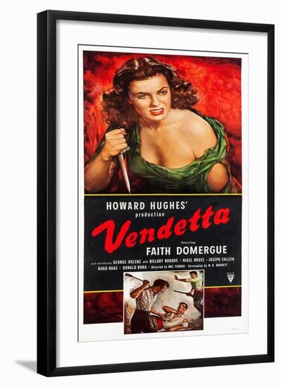 Vendetta-null-Framed Art Print