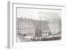 Vendome Column Being Demolished, 1871, City of Paris, France-null-Framed Giclee Print