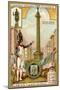 Vendome Column, Monument to Napoleon, Paris-null-Mounted Giclee Print