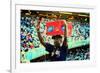 Vendor Selling Cold Beverages at a Baseball Game in Yankee Stadi-Sabine Jacobs-Framed Photographic Print