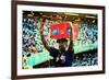 Vendor Selling Cold Beverages at a Baseball Game in Yankee Stadi-Sabine Jacobs-Framed Photographic Print