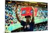 Vendor Selling Cold Beverages at a Baseball Game in Yankee Stadi-Sabine Jacobs-Mounted Photographic Print