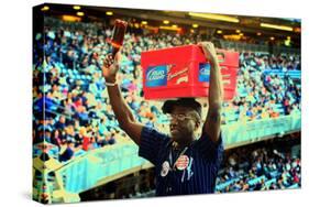 Vendor Selling Cold Beverages at a Baseball Game in Yankee Stadi-Sabine Jacobs-Stretched Canvas