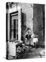Vendor Selling Mussels and Bread in the Street-Alfred Eisenstaedt-Stretched Canvas