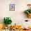 Vendor with Freshly Baked Bread, Rabat, Morocco, North Africa-Neil Farrin-Framed Photographic Print displayed on a wall