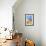 Vendor with Freshly Baked Bread, Rabat, Morocco, North Africa-Neil Farrin-Framed Photographic Print displayed on a wall