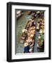 Vendors, Waterways and Floating Market, Damnern Saduak, Thailand-Bill Bachmann-Framed Photographic Print