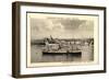 Venedig, Dampfer Schleswig, Norddeutscher Lloyd-null-Framed Giclee Print