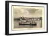 Venedig, Dampfer Schleswig, Norddeutscher Lloyd-null-Framed Giclee Print
