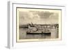 Venedig, Dampfer Schleswig, Norddeutscher Lloyd-null-Framed Giclee Print