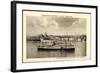 Venedig, Dampfer Schleswig, Norddeutscher Lloyd-null-Framed Giclee Print