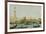 Venedig, Dogenpalast und Marcusplatz vom Bacino di San Marco-Canaletto (Giovanni Antonio Canal)-Framed Giclee Print