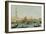 Venedig, Dogenpalast und Marcusplatz vom Bacino di San Marco-Canaletto (Giovanni Antonio Canal)-Framed Giclee Print